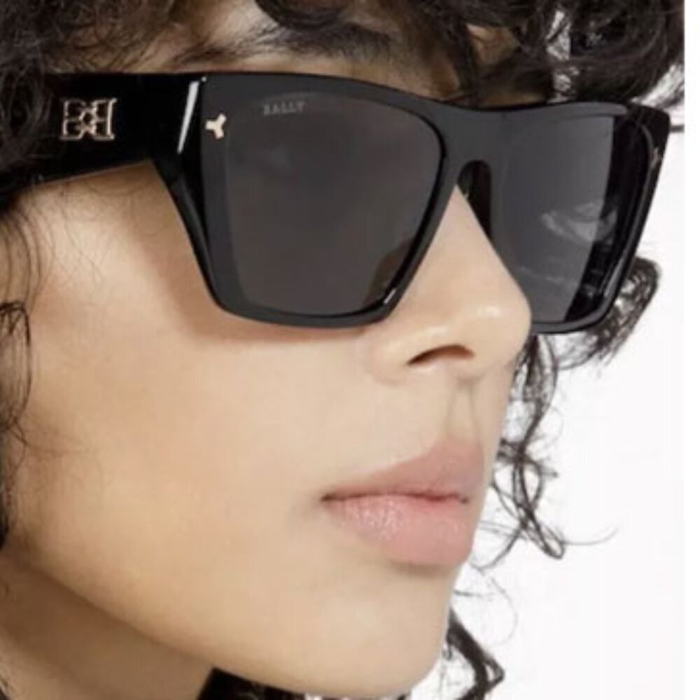 Bally ashley geometric full rim sunglasses